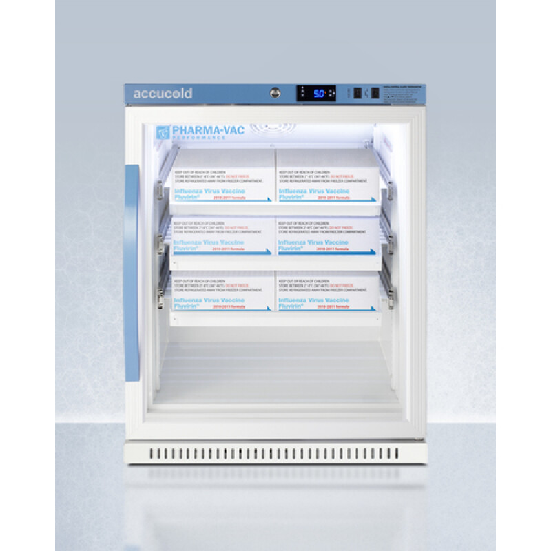 6 Cu.Ft. ADA Height Vaccine Refrigerator with Removable Drawers ARG6PVDR