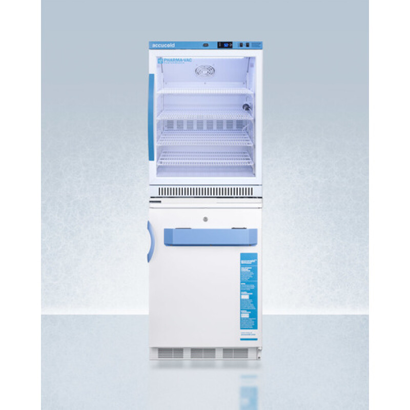 24" Wide All-Refrigerator/All-Freezer Combination ARG6PVVT65MLSTACKMED2