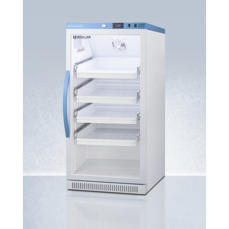 8 Cu.Ft. Upright Laboratory Refrigerator with Removable Drawers ARG8MLDR