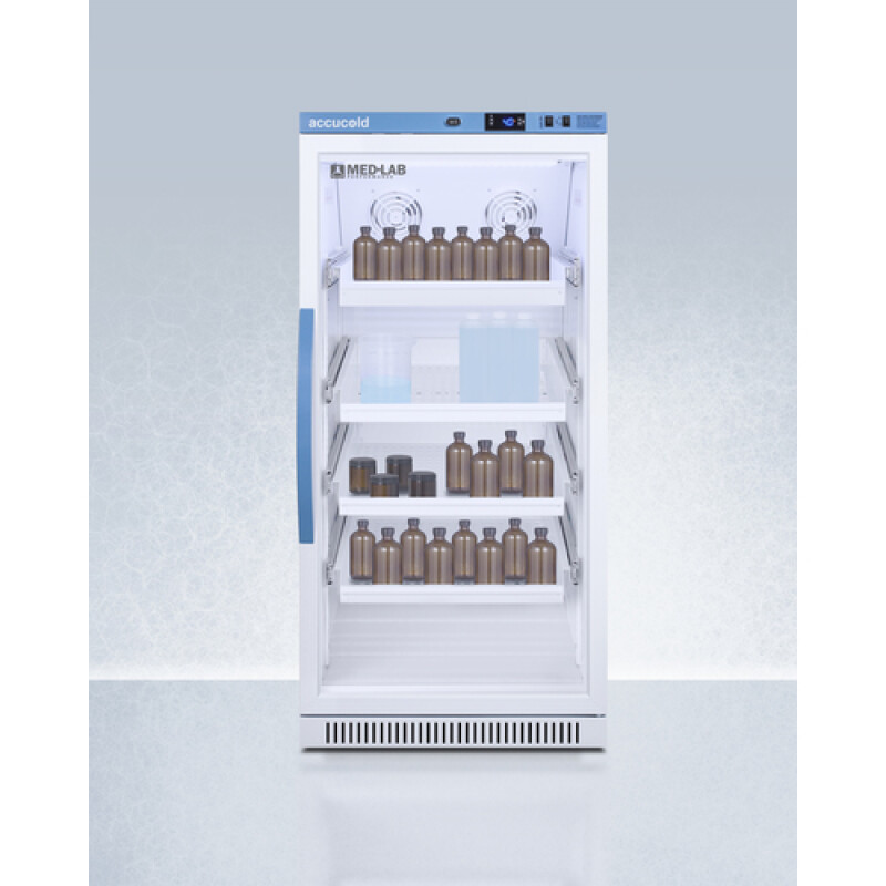 8 Cu.Ft. Upright Laboratory Refrigerator with Removable Drawers ARG8MLDR