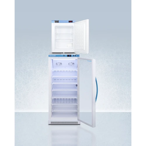 24" Wide All-Refrigerator/All-Freezer Combination ARG8PVFS30LSTACKMED2