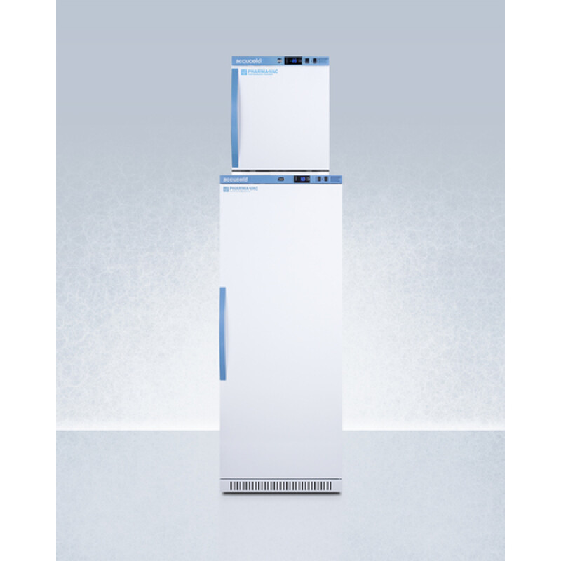 24" Wide Performance Series All-Refrigerator/All-Freezer Combination ARS12PVAFZ1PVSTACK