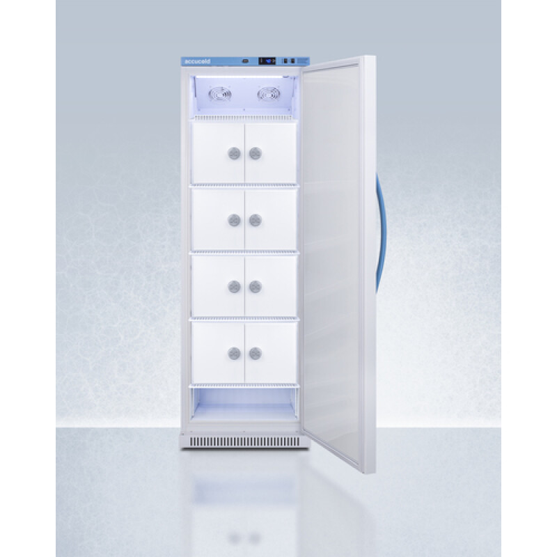 15 Cu.Ft. Upright Laboratory Refrigerator with Interior Lockers ARS15MLLOCKER