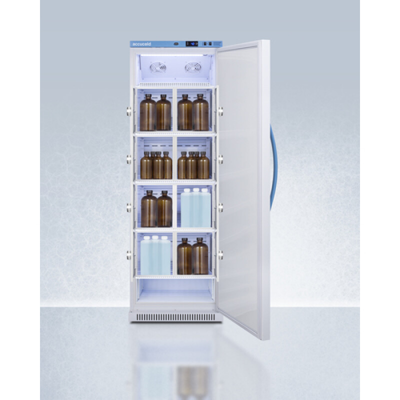 15 Cu.Ft. Upright Laboratory Refrigerator with Interior Lockers ARS15MLLOCKER