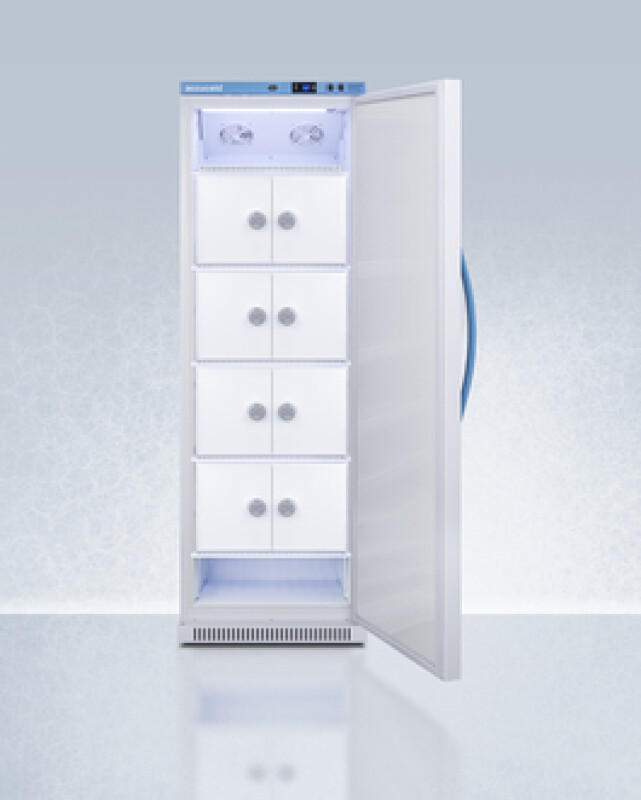 15 Cu.Ft. Upright Vaccine Refrigerator with Interior Lockers ARS15PVLOCKER