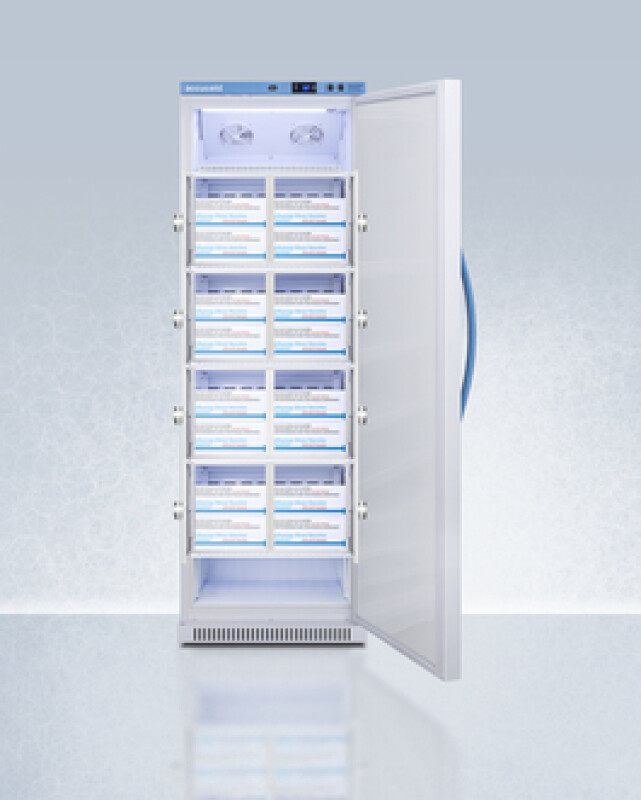 15 Cu.Ft. Upright Vaccine Refrigerator with Interior Lockers ARS15PVLOCKER