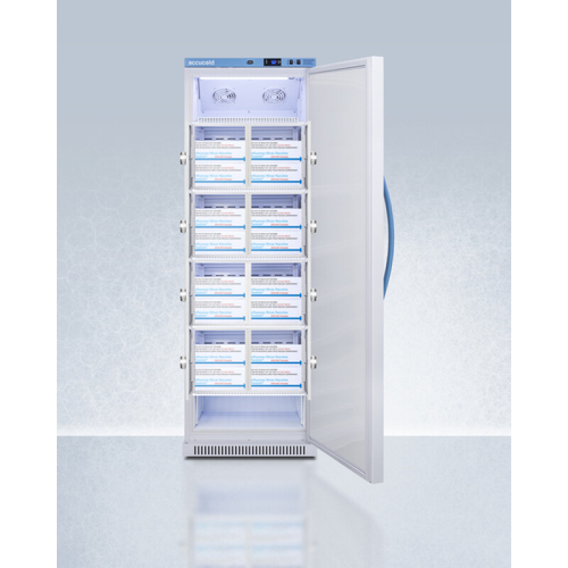 15 Cu.Ft. Upright Vaccine Refrigerator with Interior Lockers ARS15PVLOCKER