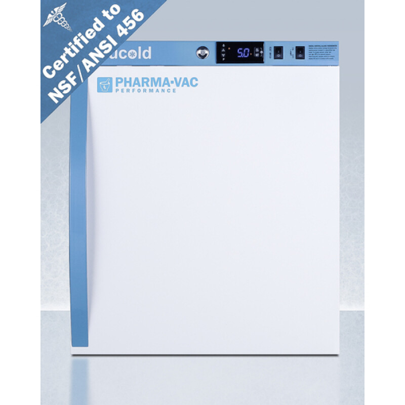 2 Cu.Ft. Compact Vaccine Refrigerator, Certified to NSF/ANSI 456 Vaccine Storage Standard ARS2PV456