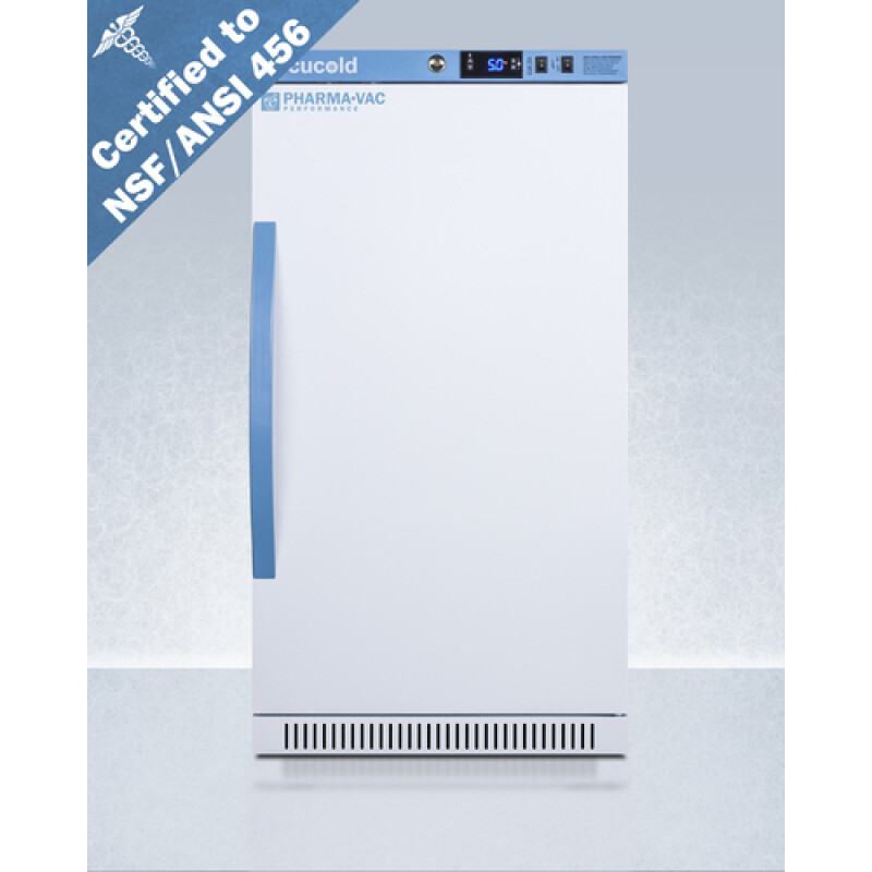 2.83 Cu.Ft. ADA Height Vaccine Refrigerator, Certified to NSF/ANSI 456 Vaccine Storage Standard ARS32PVBIADA456