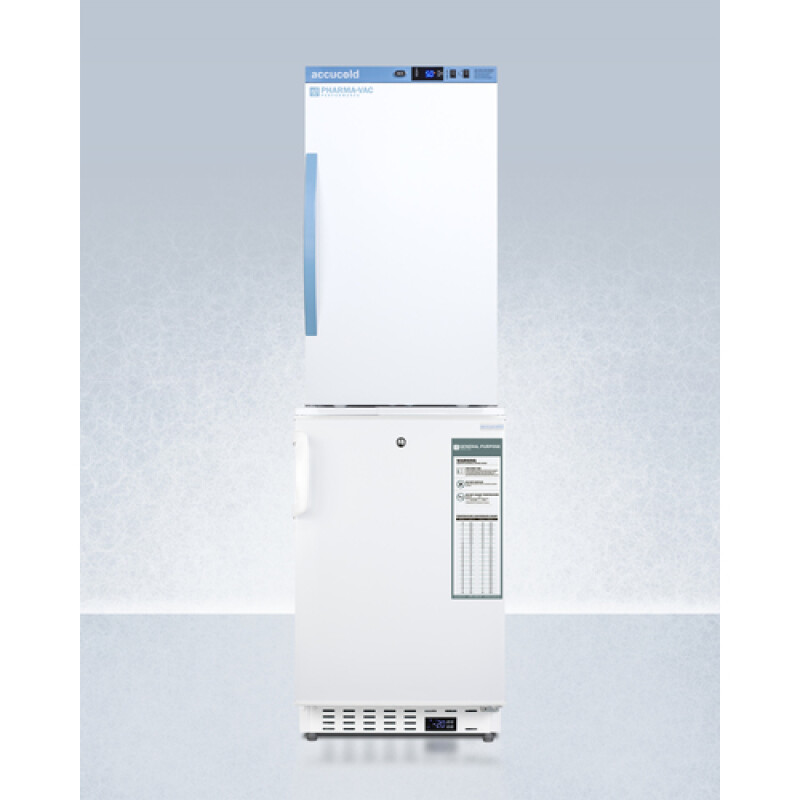 20" Wide Vaccine Refrigerator/Freezer Combination ARS3PVADA305AFSTACK