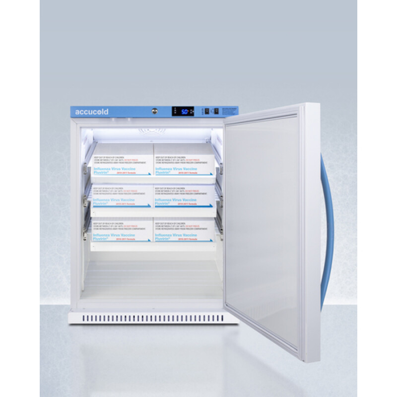 6 Cu.Ft. ADA Height Vaccine Refrigerator, with Removable Drawers ARS62PVBIADADR