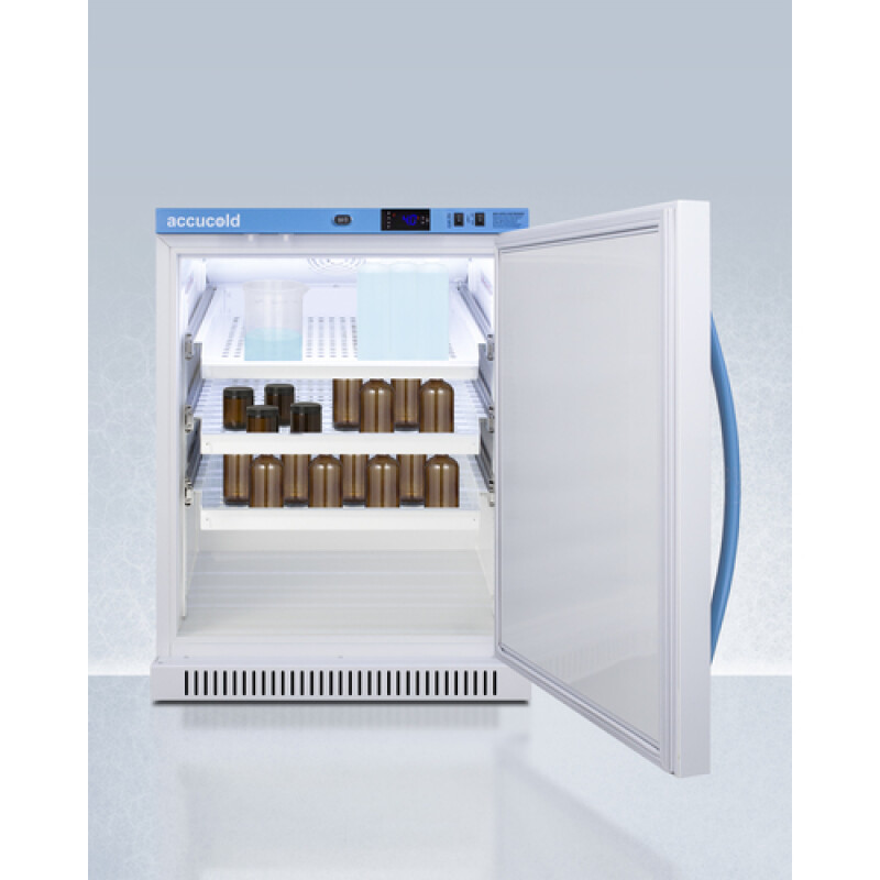 6 Cu.Ft. ADA Height Laboratory Refrigerator with Removable Drawers ARS6MLDR