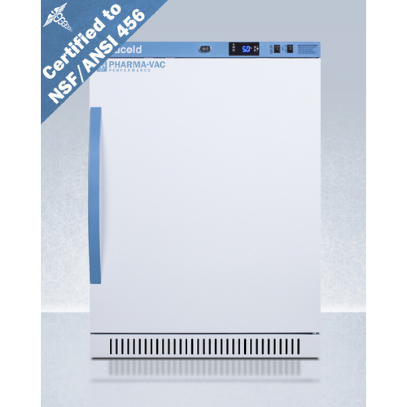 6 Cu.Ft. ADA Height Vaccine Refrigerator, Certified to NSF/ANSI 456 Vaccine Storage Standard ARS6PV456