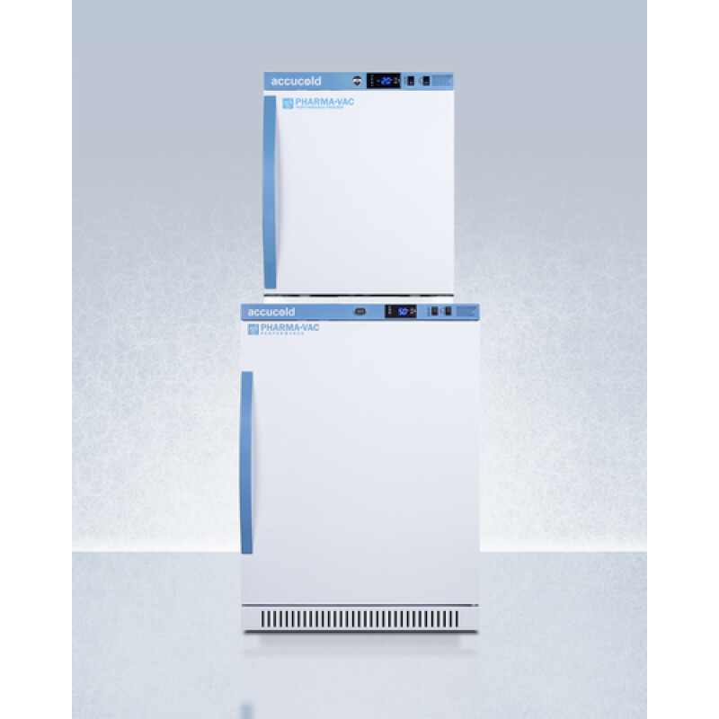 24" Wide Performance Series All-Refrigerator/All-Freezer Combination ARS6PVAFZ1PVSTACK