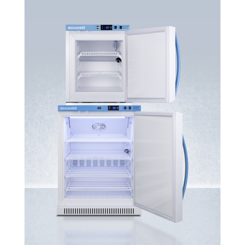 24" Wide Performance Series All-Refrigerator/All-Freezer Combination ARS6PVAFZ1PVSTACK