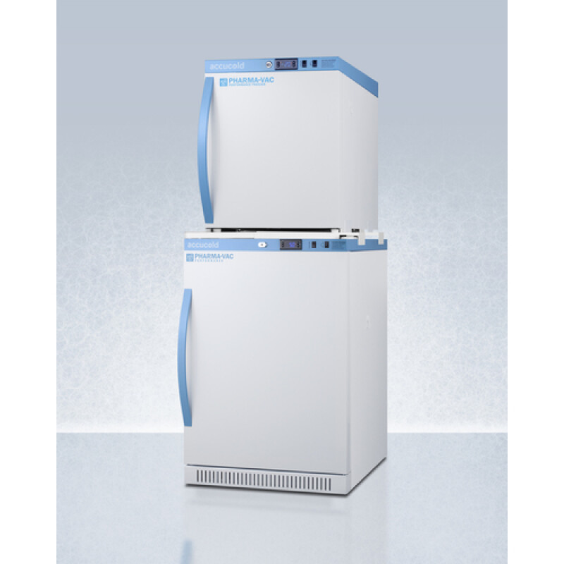 24" Wide Performance Series All-Refrigerator/All-Freezer Combination ARS6PVAFZ1PVSTACK