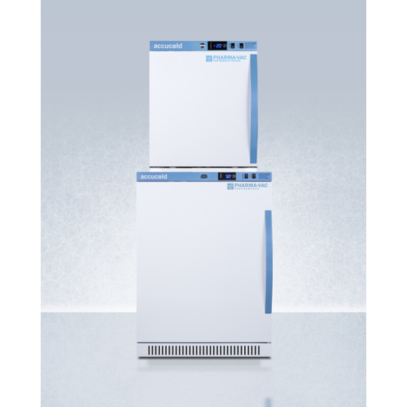 24" Wide Performance Series All-Refrigerator/All-Freezer Combination ARS6PVAFZ1PVSTACKLHD
