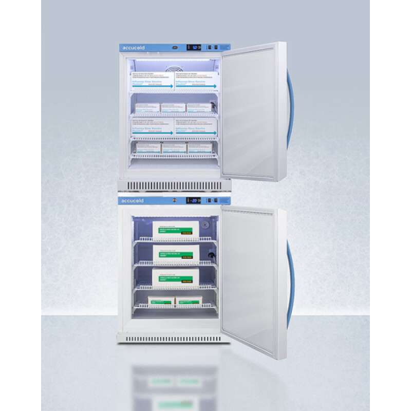 24" Wide Performance Series All-Refrigerator/All-Freezer Combination ARS6PVAFZ5PVBIADASTACK