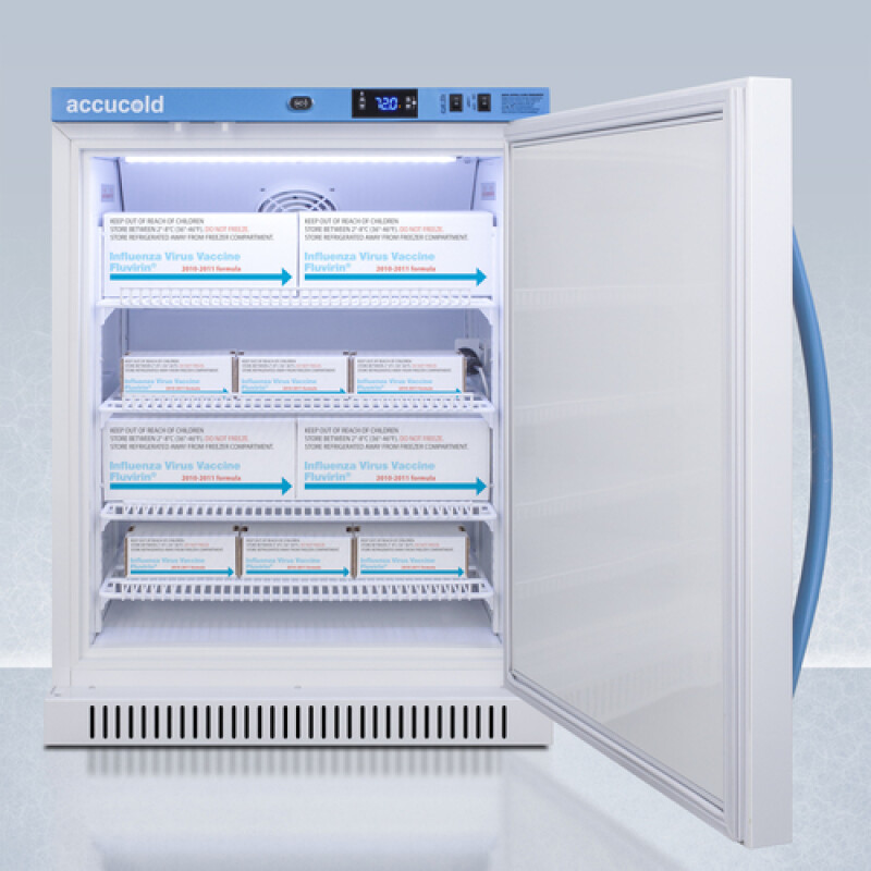6 Cu.Ft. ADA Height Upright Controlled Room Temperature Cabinet ARS6PVCRT