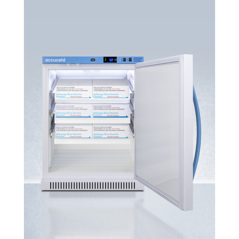 6 Cu.Ft. ADA Height Vaccine Refrigerator with Removable Drawers ARS6PVDR
