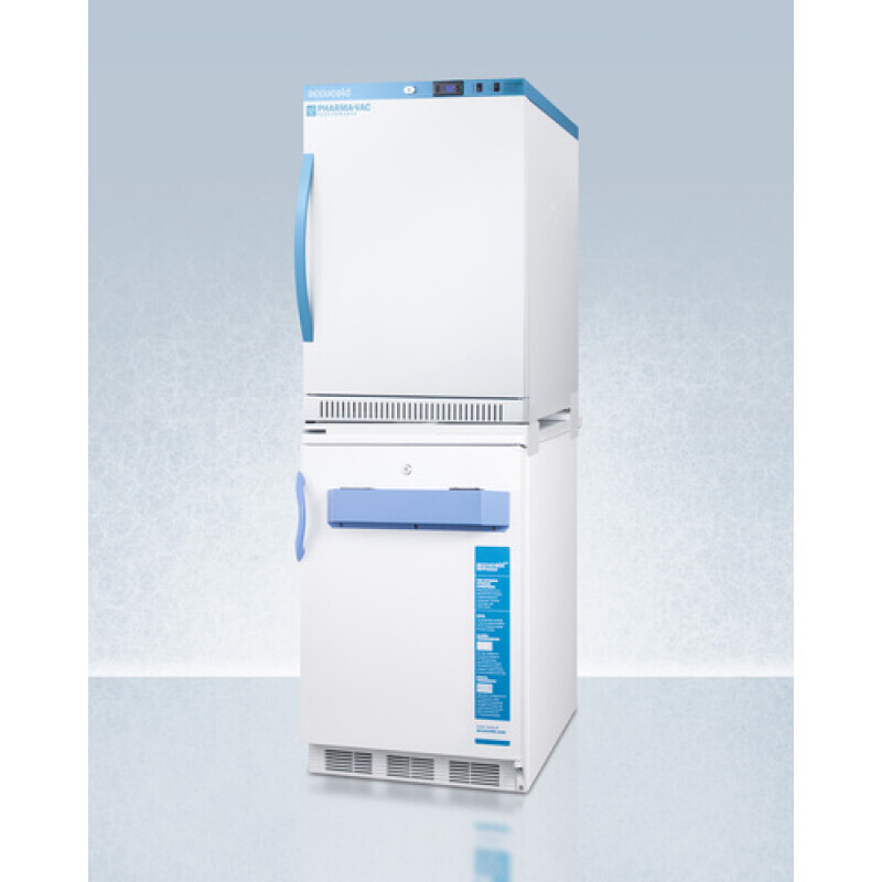24" Wide All-Refrigerator/All-Freezer Combination ARS6PVVT65MLSTACKMED2