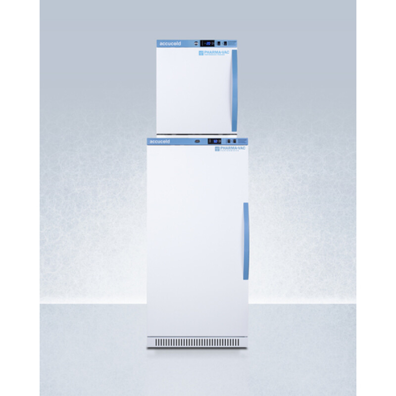 24" Wide Performance Series All-Refrigerator/All-Freezer Combination ARS8PVAFZ1PVSTACKLHD