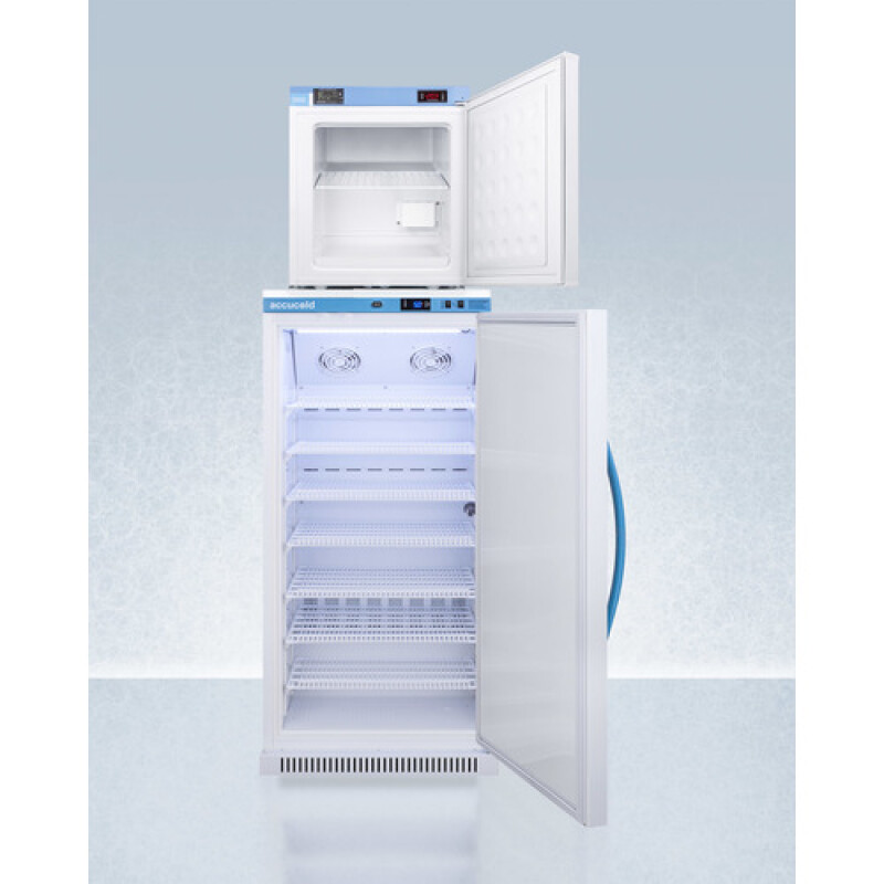 24" Wide All-Refrigerator/All-Freezer Combination ARS8PVFS24LSTACKMED2