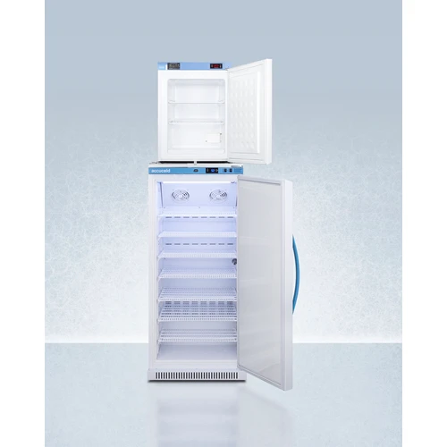 24" Wide All-Refrigerator/All-Freezer Combination ARS8PVFS30LSTACKMED2