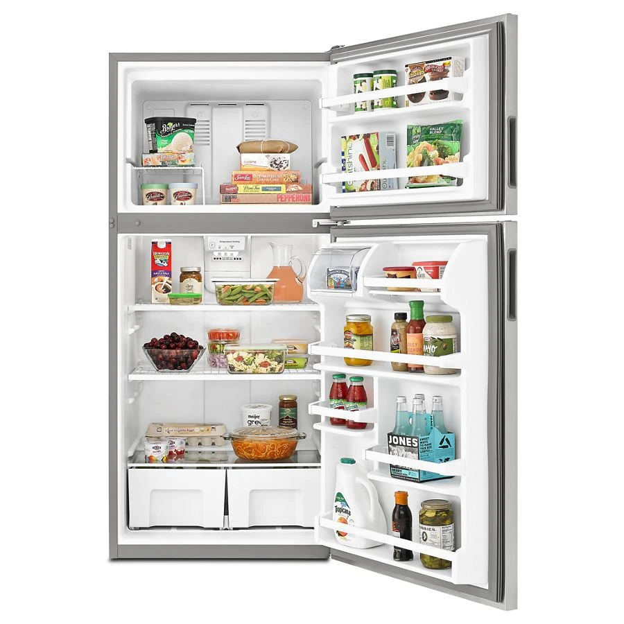 30-inch Wide Top-Freezer Refrigerator with Garden Fresh Crisper Bins - 18 cu. ft. view 3