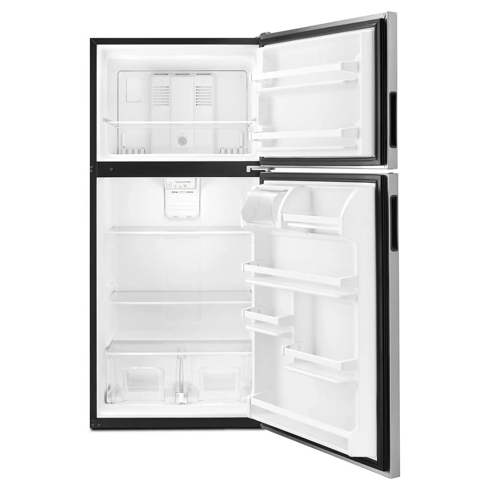 Amana® Top-Freezer Refrigerator with Glass Shelves view 7