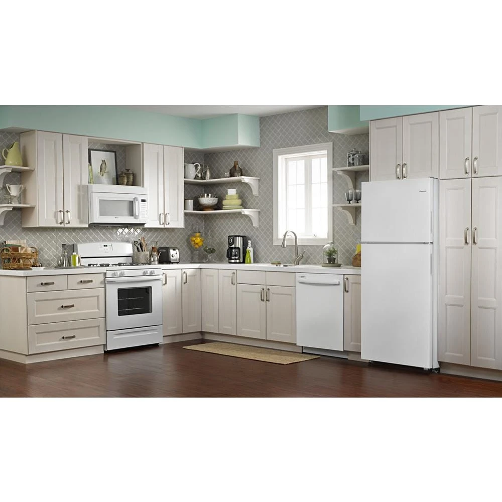 30-inch Top-Freezer Refrigerator with Glass Shelves ART318FFDW