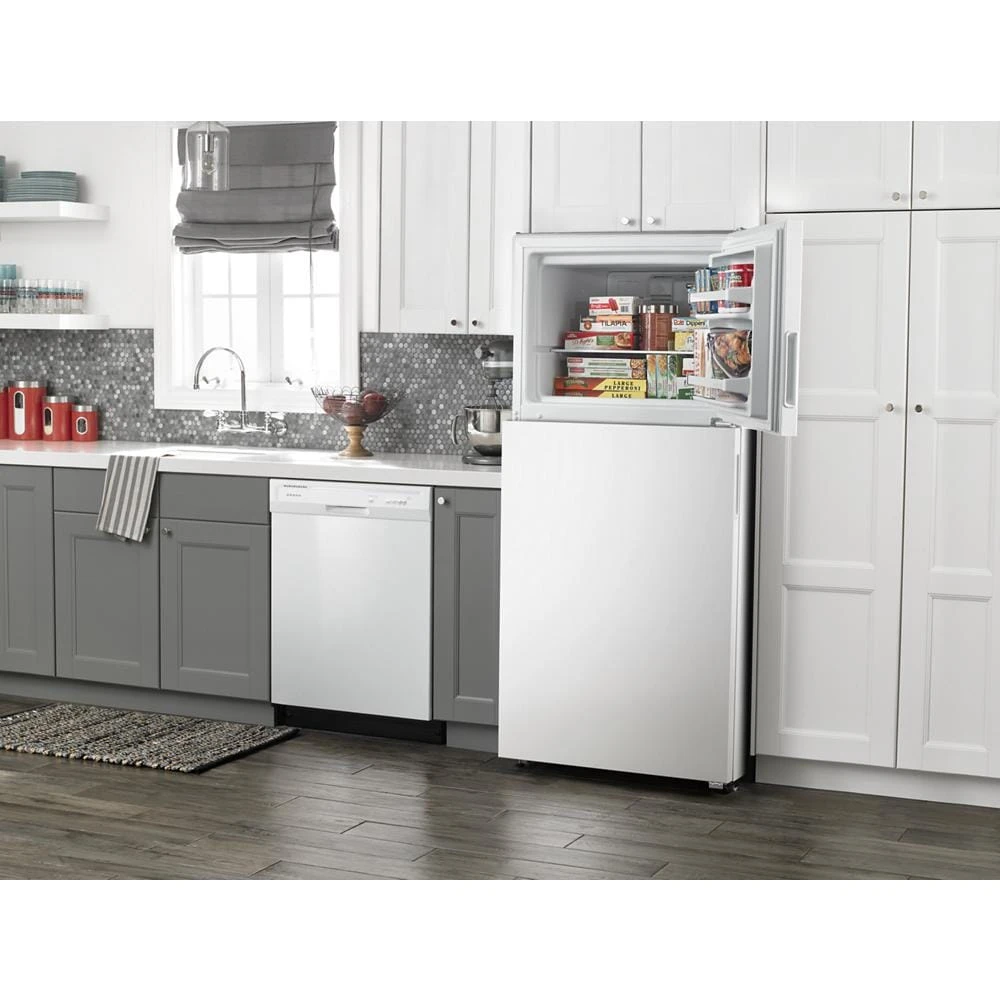 30-inch Top-Freezer Refrigerator with Glass Shelves ART318FFDW