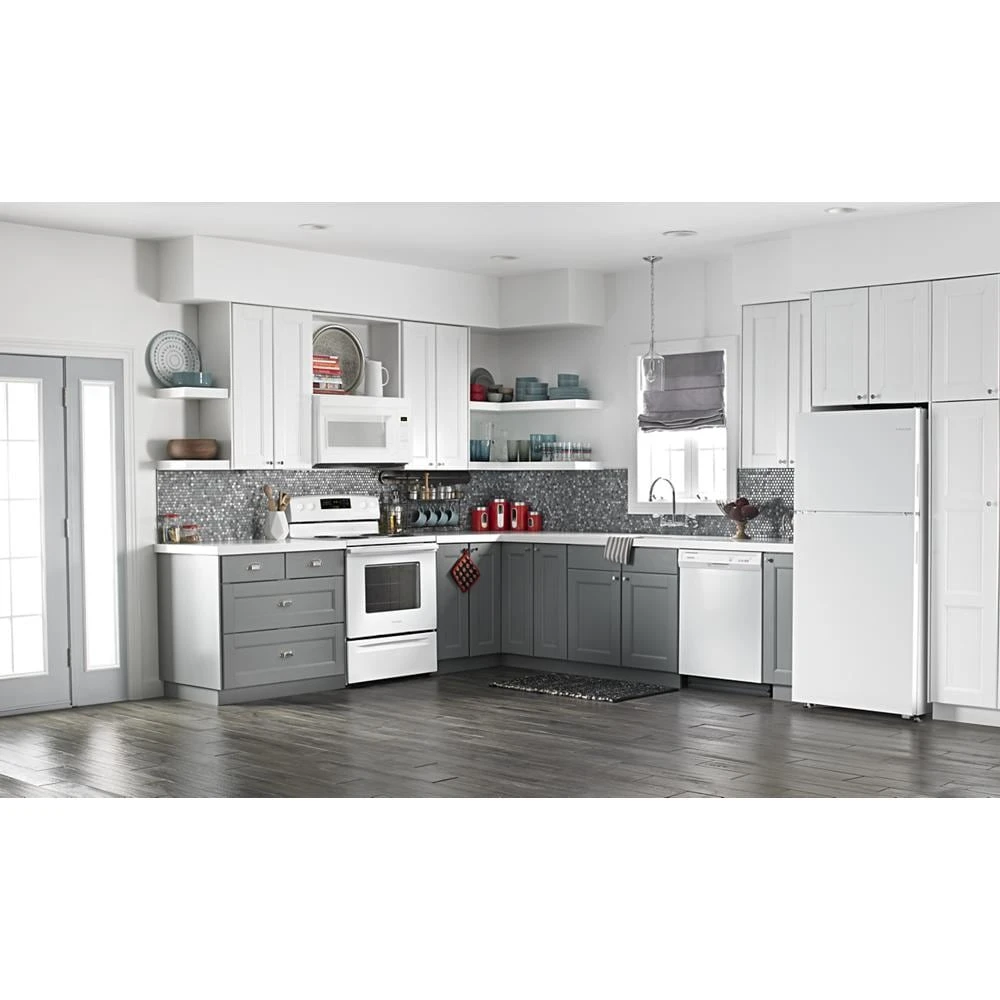 30-inch Top-Freezer Refrigerator with Glass Shelves ART318FFDW