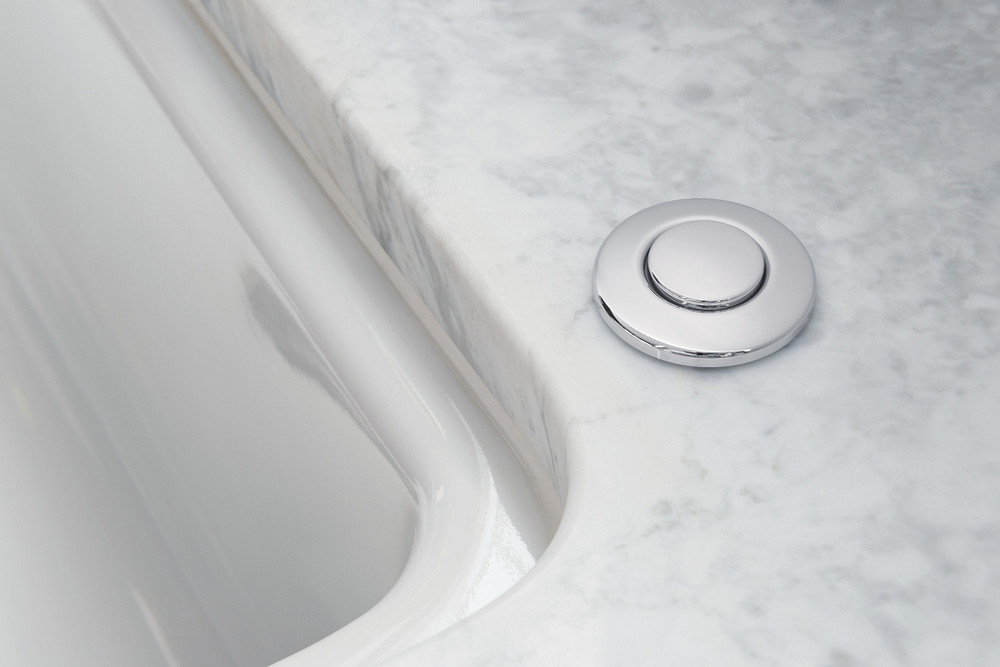 Moen chrome disposal air switch button AS4201CH