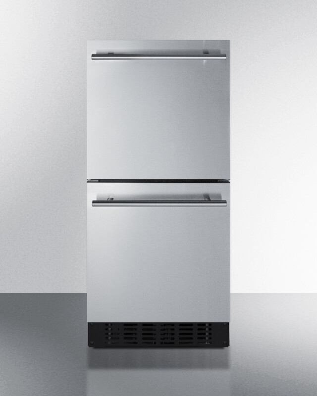 15" Wide 2-Drawer All-Refrigerator, ADA Compliant ASDR1524