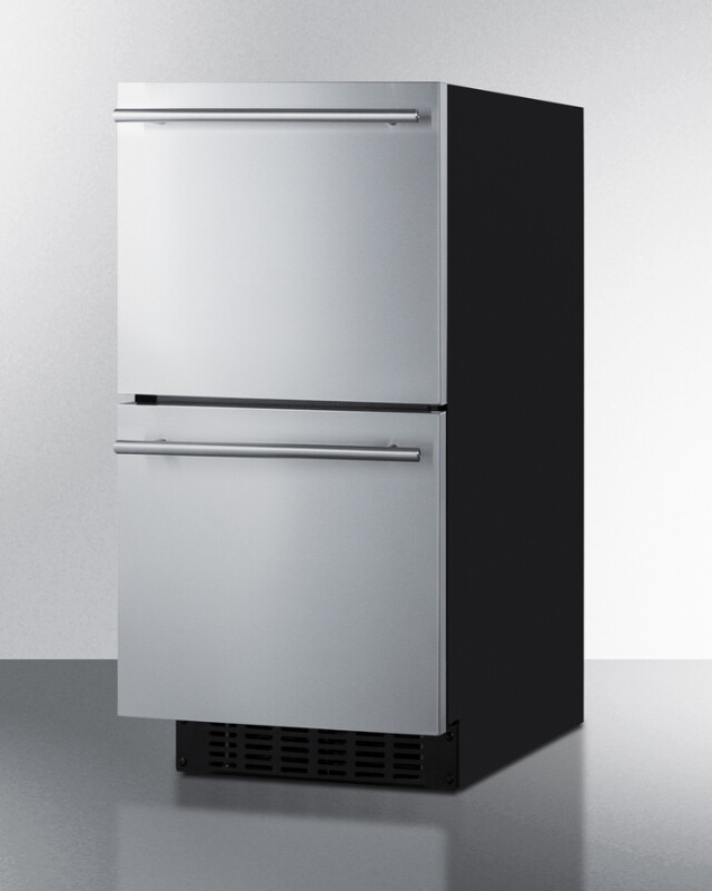 15" Wide 2-Drawer All-Refrigerator, ADA Compliant ASDR1524