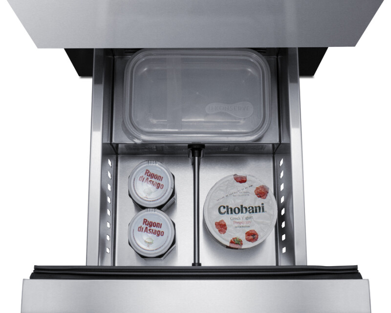 15" Wide 2-Drawer All-Refrigerator, ADA Compliant ASDR1524