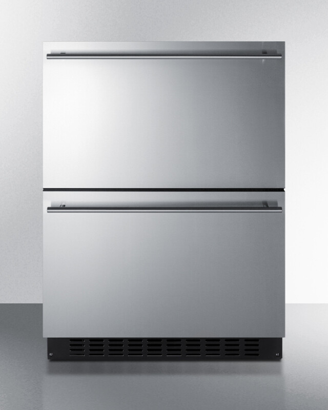 24" Wide 2-Drawer All-Refrigerator, ADA Compliant ASDR2414