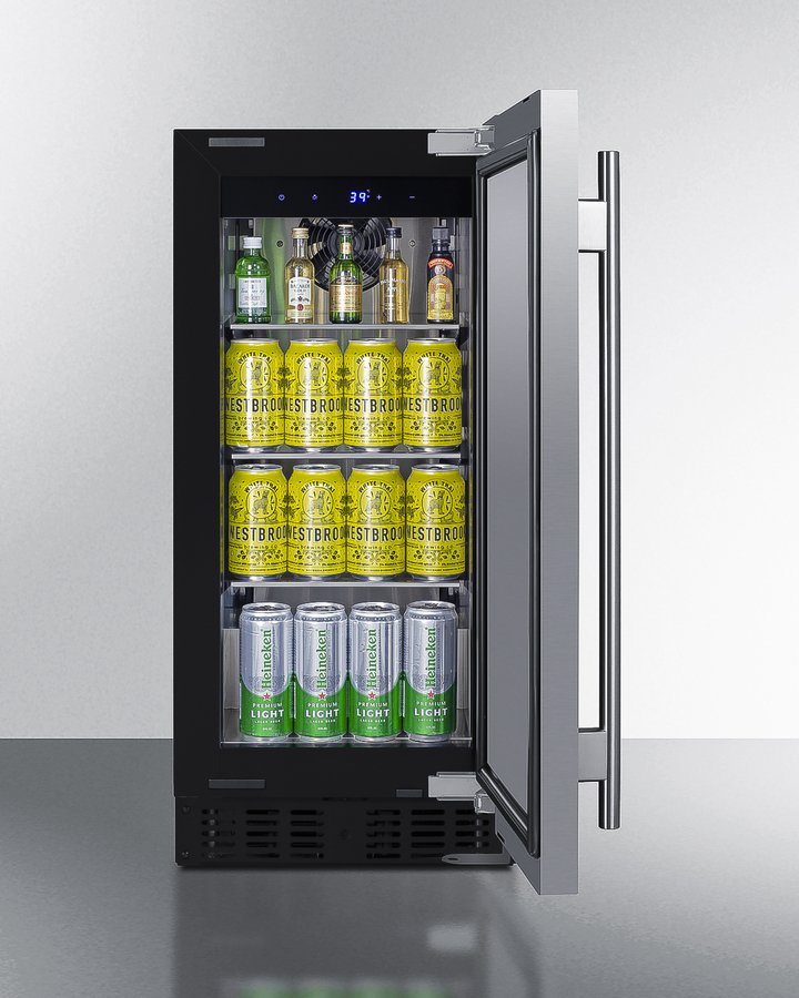 15" Wide Built-In All-Refrigerator, ADA Compliant view 3