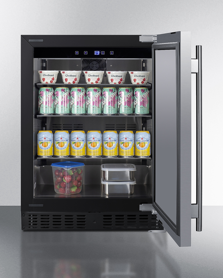 24" Wide Built-In All-Refrigerator, ADA Compliant view 13
