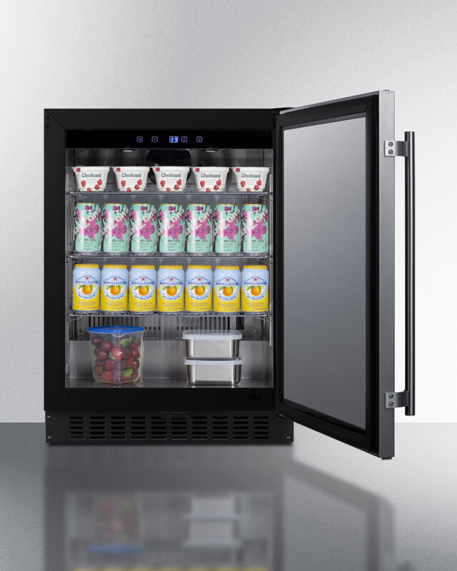24" Wide Built-In All-Refrigerator, ADA Compliant view 4