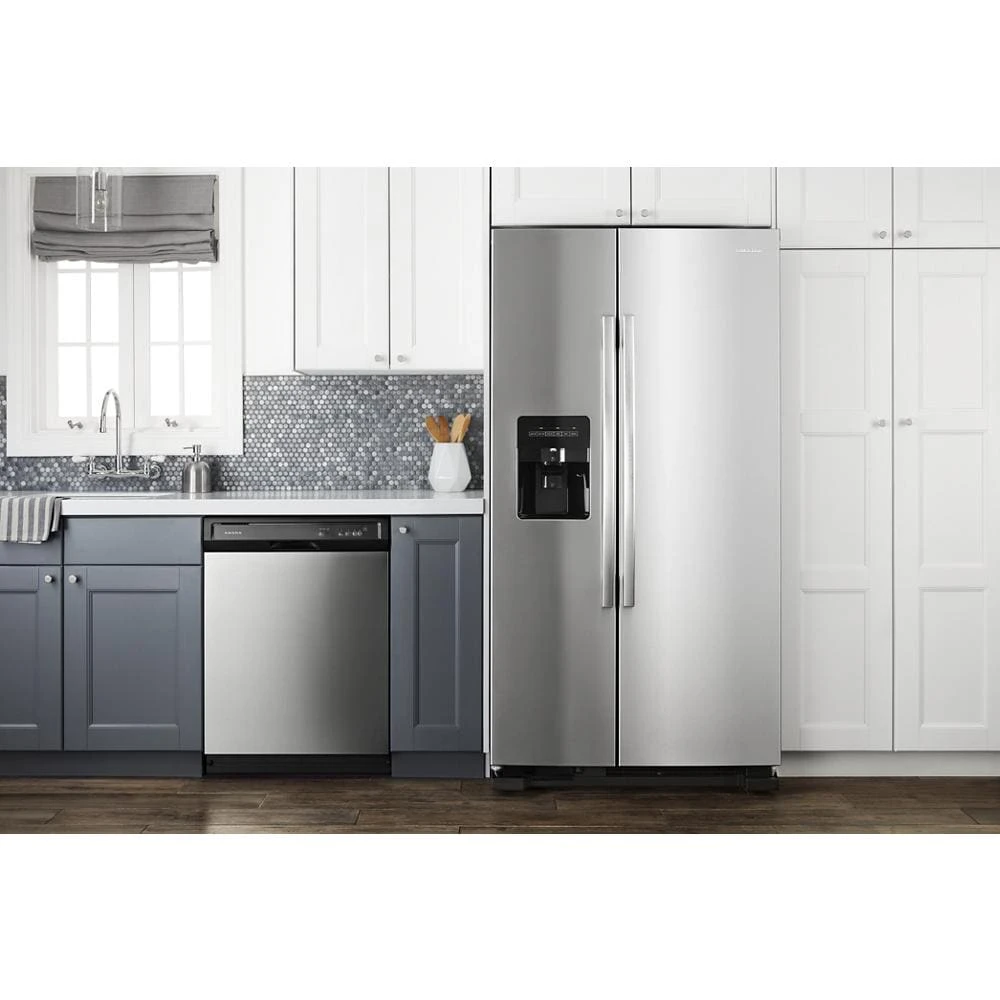 33-inch Side-by-Side Refrigerator with Dual Pad External Ice and Water Dispenser view 2