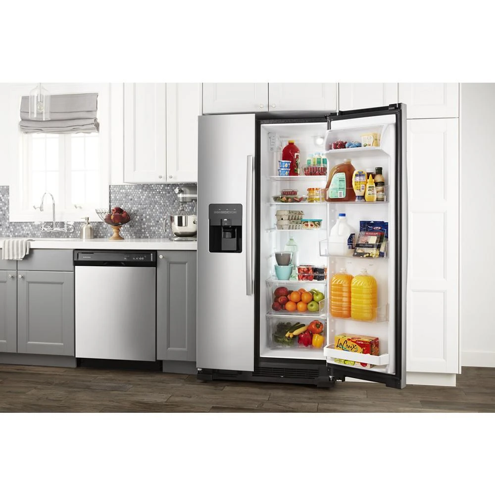 33-inch Side-by-Side Refrigerator with Dual Pad External Ice and Water Dispenser view 3