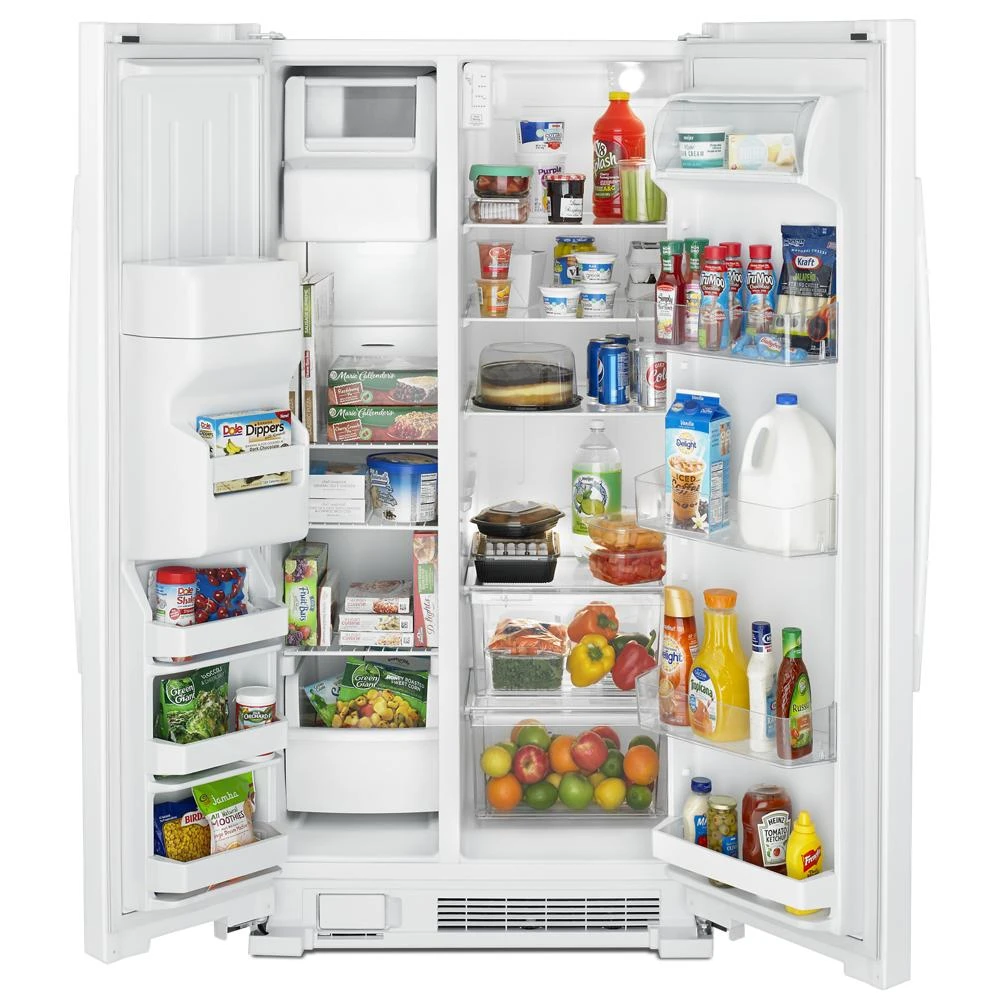33-inch Side-by-Side Refrigerator with Dual Pad External Ice and Water Dispenser view 3