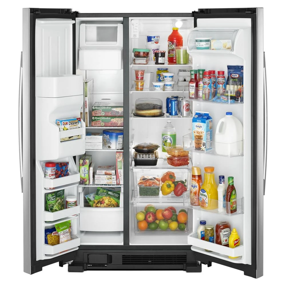 36-inch Side-by-Side Refrigerator with Dual Pad External Ice and Water Dispenser view 37