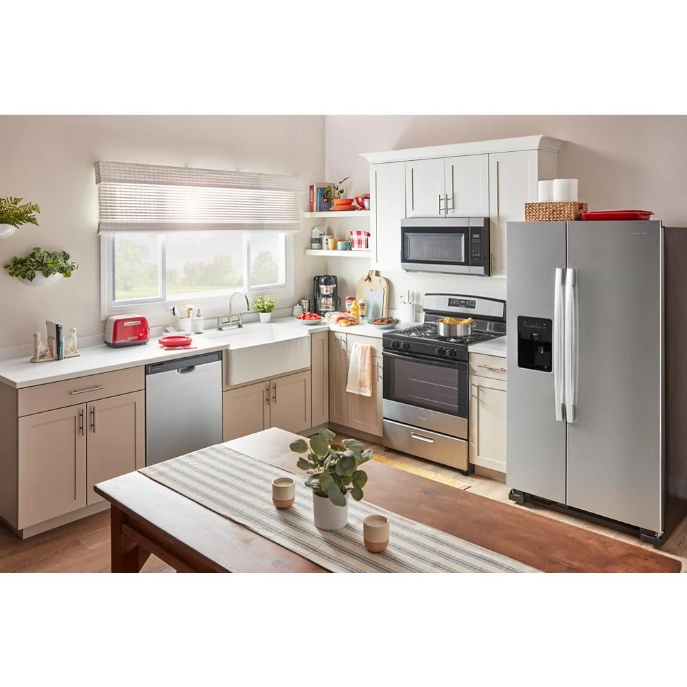 36-inch Side-by-Side Refrigerator with Dual Pad External Ice and Water Dispenser view 42