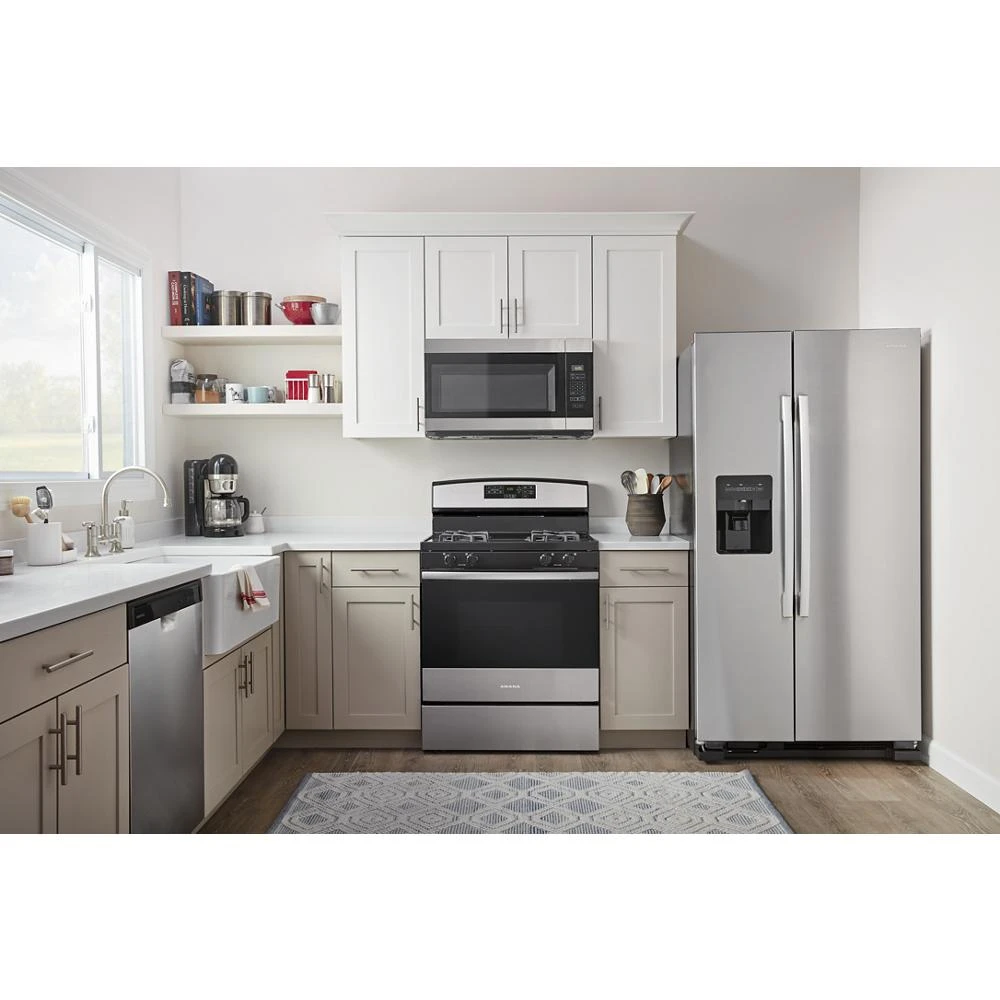 36-inch Side-by-Side Refrigerator with Dual Pad External Ice and Water Dispenser view 10