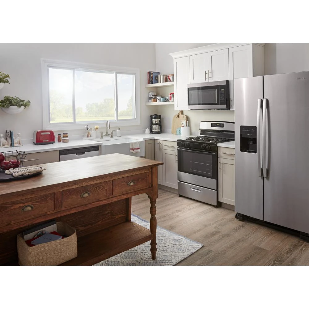 36-inch Side-by-Side Refrigerator with Dual Pad External Ice and Water Dispenser view 12