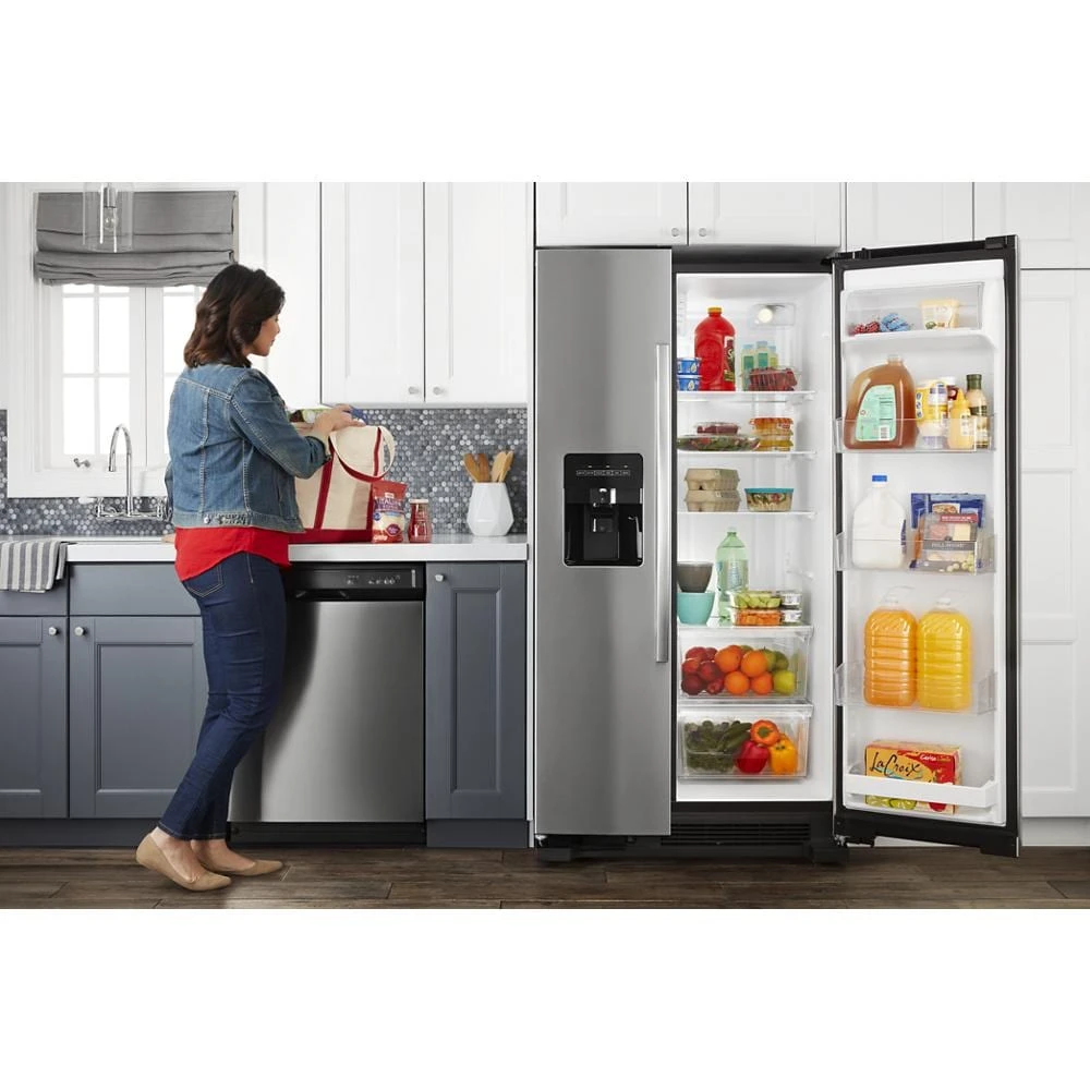 36-inch Side-by-Side Refrigerator with Dual Pad External Ice and Water Dispenser view 15