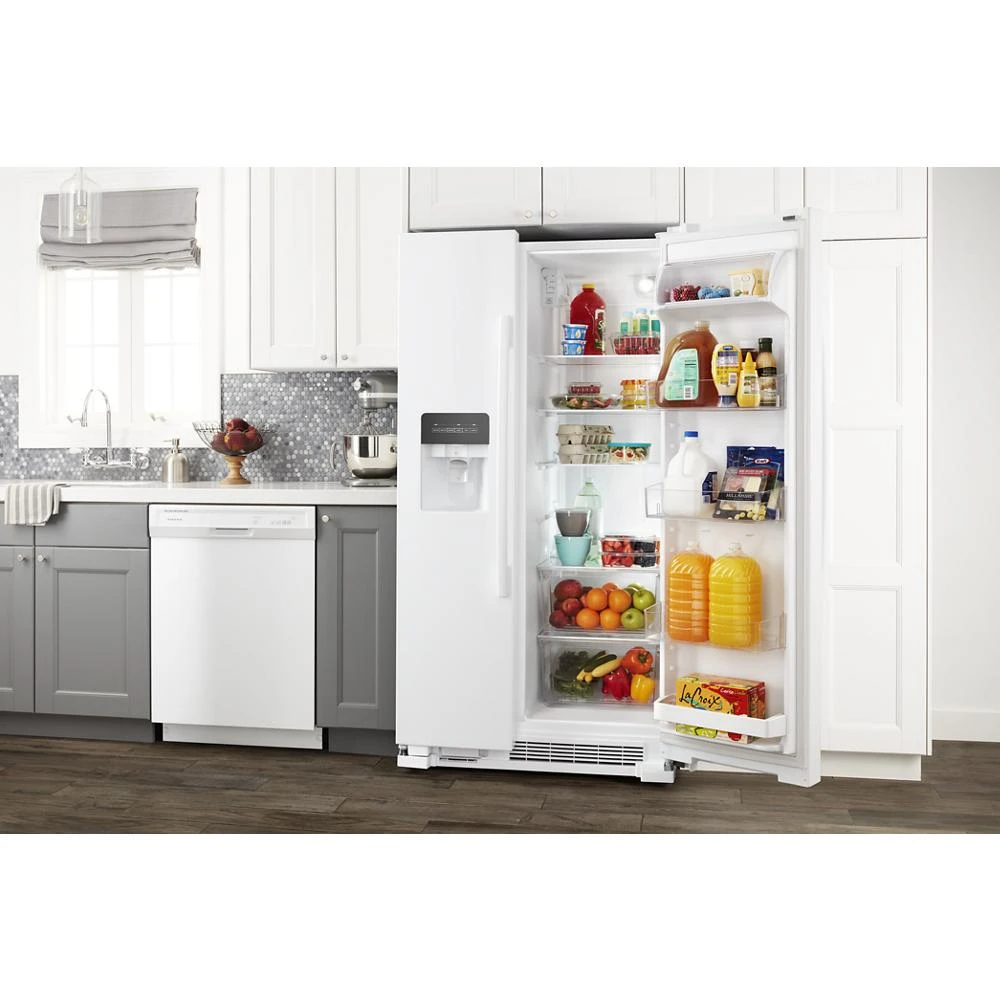 36-inch Side-by-Side Refrigerator with Dual Pad External Ice and Water Dispenser view 5